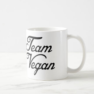 Team vegan kaffeetasse