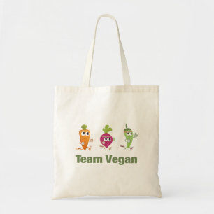 Team Vegan Tragetasche