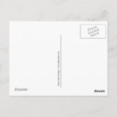 Team Vegane Postkarte (Rückseite)