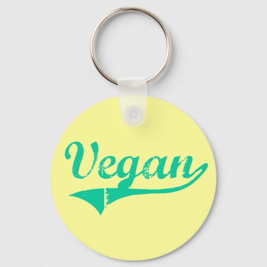 Team Veganer Schlüsselanhänger (Vorderseite)
