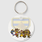 Team verlorene Wüstengruppe Schlüsselanhänger (Vorderseite)