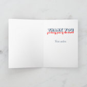 Team Vielen Dank gemeinsam für das Erreichte Karte (Innenseite)