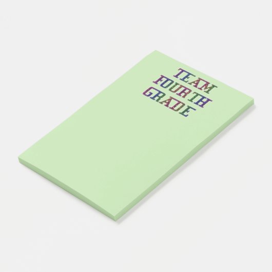 Team vierten Grad, Post-it Klebezettel (angewinkelt)