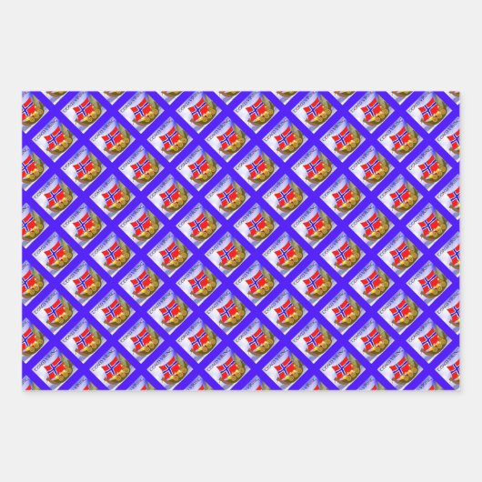 Team Viking Uff Da ed. Geschenkpapier Set (Vorderseite 3)