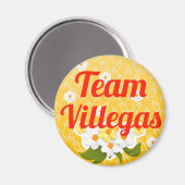 Team Villegas Magnet (Vorderseite/Rückseite)