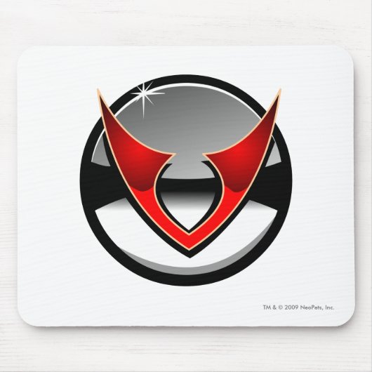 Team Virtupets Raumstations-Logo Mousepad (Vorne)