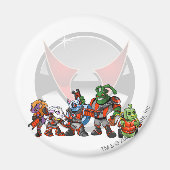 Team Virtupets Space Station Group Magnet (Vorne)