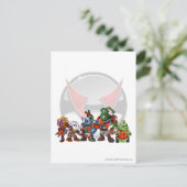 Team Virtupets Space Station Group Postkarte (Stehend Vorderseite)