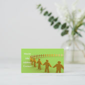 Team - Visitenkarte (Stehend Vorderseite)