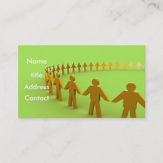 Team - Visitenkarte (Vorderseite)