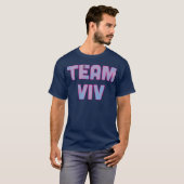 Team Viv lustig T-Shirt (Vorne ganz)