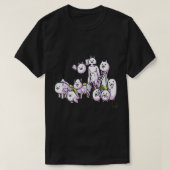 Team von Kampfkatzen T-Shirt (Design vorne)