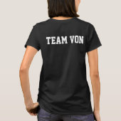Team Von T-shirt (Rückseite)