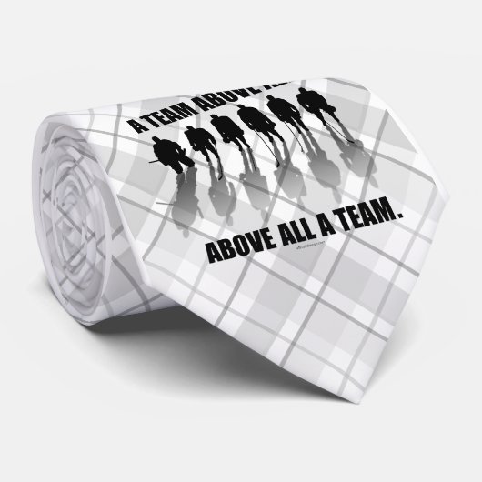 Team vor allem (Hockey) Krawatte (Gerollt)