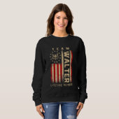Team WALTER Lifetime Member American Flag Sweatshirt (Vorne ganz)