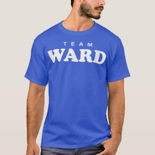 Team Ward Personalisierte Nachname Brauerei Famili T-Shirt