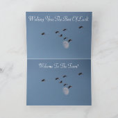 Team Welcome Herzlichen Glückwunsch Karte (Innenseite)