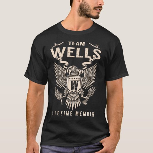 Team WELLS Lifetime Member T-Shirt (Vorderseite)