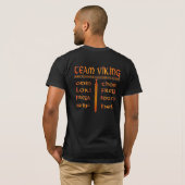 Team-Wikinger-Shirt T-Shirt (Schwarz voll)