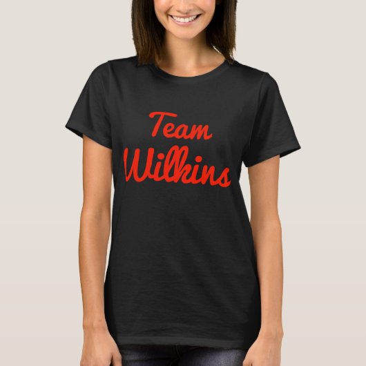 Team Wilkins T-Shirt (Vorderseite)