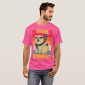 Team Wombat Funny Wombat Sprichwort T-Shirt (Vorne ganz)