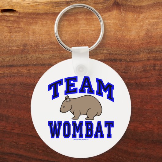 Team Wombat IV Schlüsselanhänger (Vorderseite)