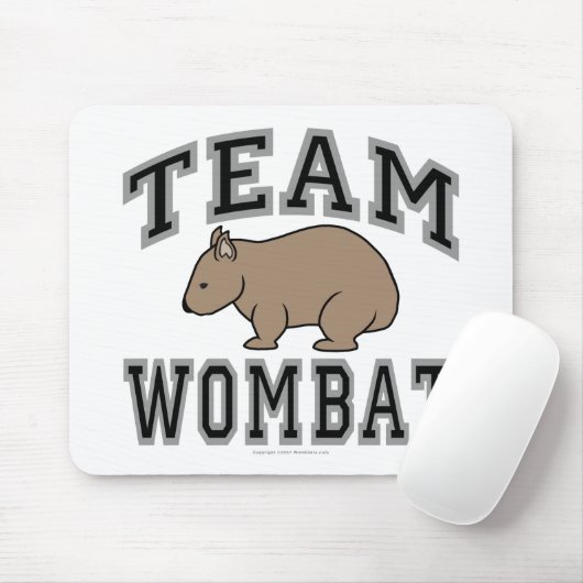 Team Wombat V Mousepad (Mit Mouse)