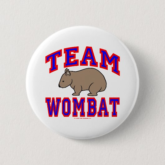 Team Wombat VI Button (Vorderseite)