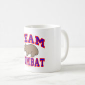 Team Wombat VI Kaffeetasse (VorderseiteRechts)