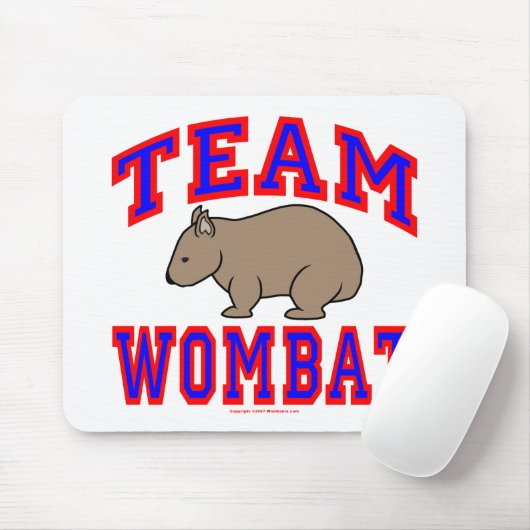 Team Wombat VI Mousepad (Mit Mouse)