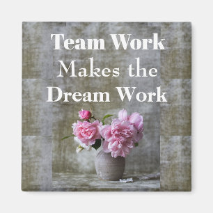 Team Work Magnet