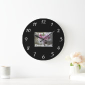 Team Work Wall Clock Große Wanduhr (Zuhause)
