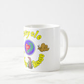 Team Worm.:-) Kaffeetasse (VorderseiteRechts)