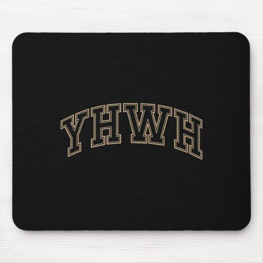 Team Yhwh Adonai Christlicher Glaube Basierend auf Mousepad (Vorne)