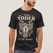 Team YODER Lifetime-Member T-Shirt (Vorderseite)