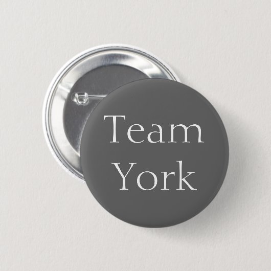 Team York Button (Vorne & Hinten)