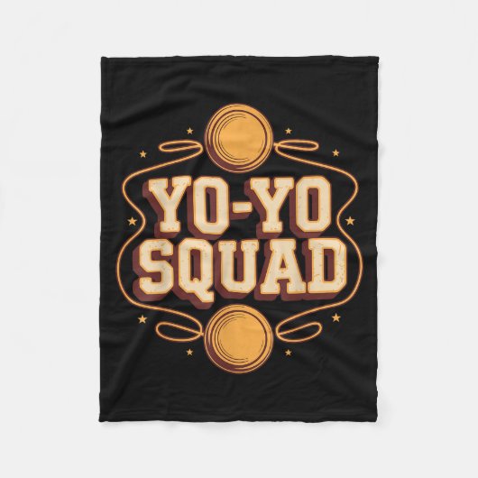 Team Yoyo Player Squad Yo-yo Fleecedecke (Vorderseite)
