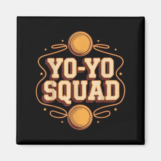 Team Yoyo Player Squad Yo-yo Magnet (Vorne)