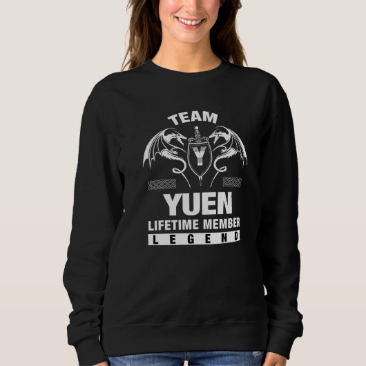Team Yuen Lebenslanges Mitglied Sweatshirt (Vorderseite)