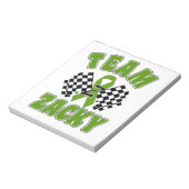 Team Zacky Notizblock (Rotiert)