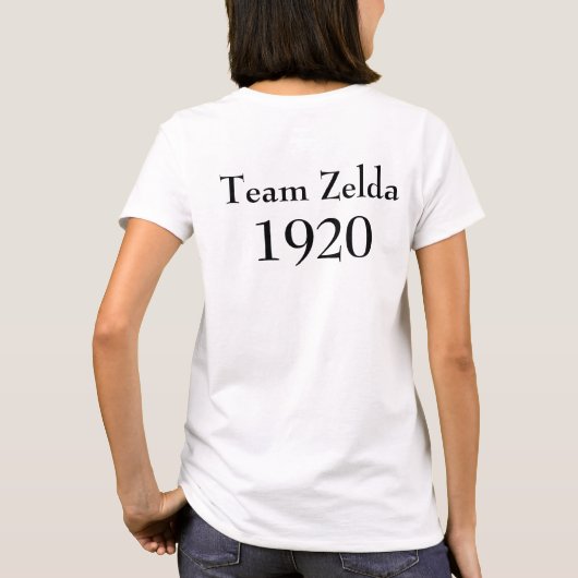 Team Zelda T-Shirt (Rückseite)
