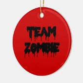 Team Zombie Keramikornament (Links)