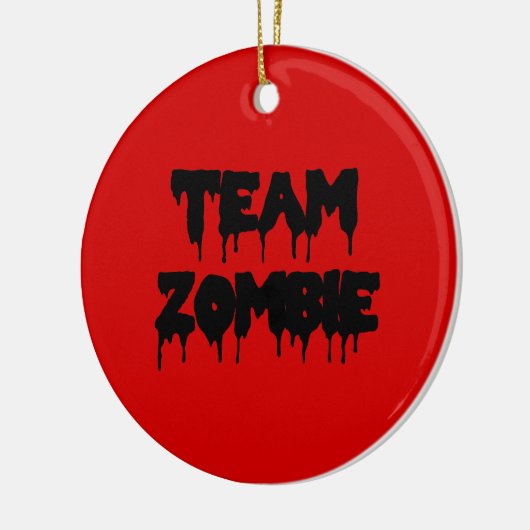 Team Zombie Keramikornament (Links)
