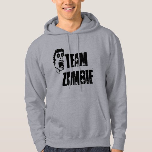 "Team-Zombie-" ZombieHoodie Hoodie (Vorderseite)