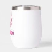 Team zur Unterstützung von Brustkrebs Pink Ribbon (Rückseite)