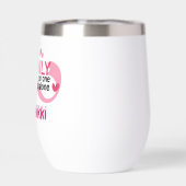 Team zur Unterstützung von Brustkrebs Pink Ribbon (Rückseite)