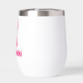 Team zur Unterstützung von Brustkrebs Pink Ribbon (Rückseite)