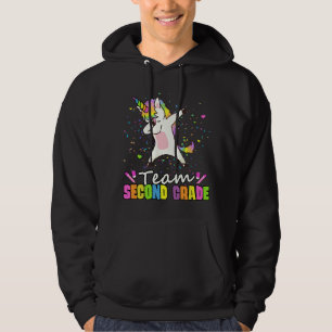 Team Zweite Klasse Einhorn 2. Klasse Hoodie