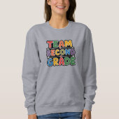 Team zweiter Klasse Sweatshirt (Vorderseite)