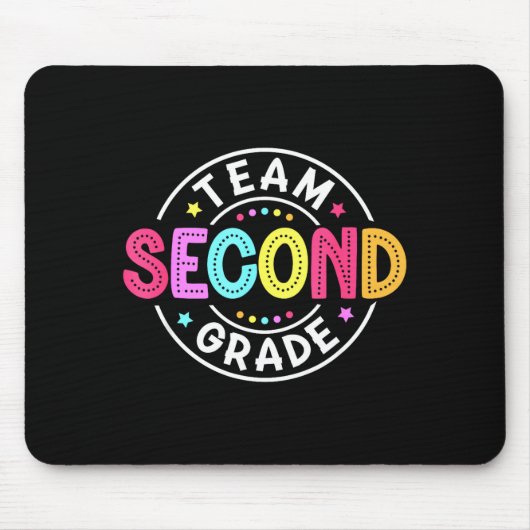 Team-Zweitklassenlehrer Zurück zur Schule 2. Klass Mousepad (Vorne)